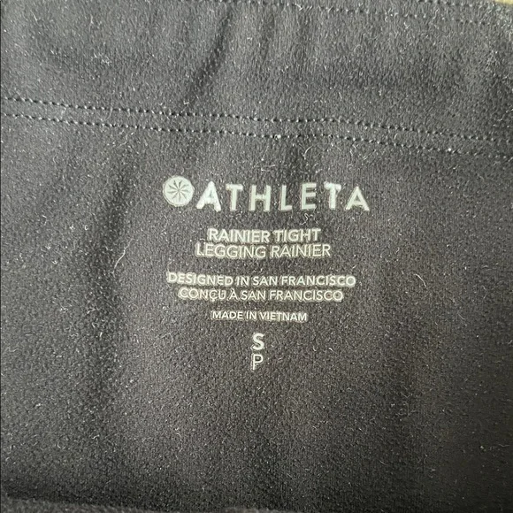 Athleta Rainier Tight Leggings Winter Cold Weather - Picture 3 of 5